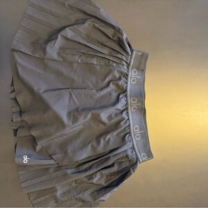 Black Pleated Women's Alo Skirt